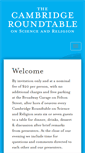 Mobile Screenshot of cambridgeroundtable.org